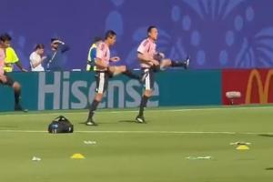 重磅庫拉索開場前，馬寧在球場進行熱身vs即將主哨世界杯！厄瓜多爾比賽回放_重磅庫拉索開場前，馬寧在球場進行熱身vs即將主哨世界杯！厄瓜多爾比賽回放在線觀看_免費看直播