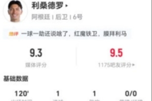 重磅利馬本場1球1助攻 6長傳5成功+6解圍+5大戰抗3成功 獲評9.3分直播_重磅利馬本場1球1助攻 6長傳5成功+6解圍+5大戰抗3成功 獲評9.3分直播在線觀看_免費看直播
