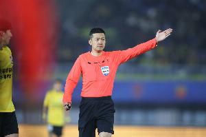 直播吧：張雷執法中超京遼大戰 結束世界杯執法任務的裁判將休息